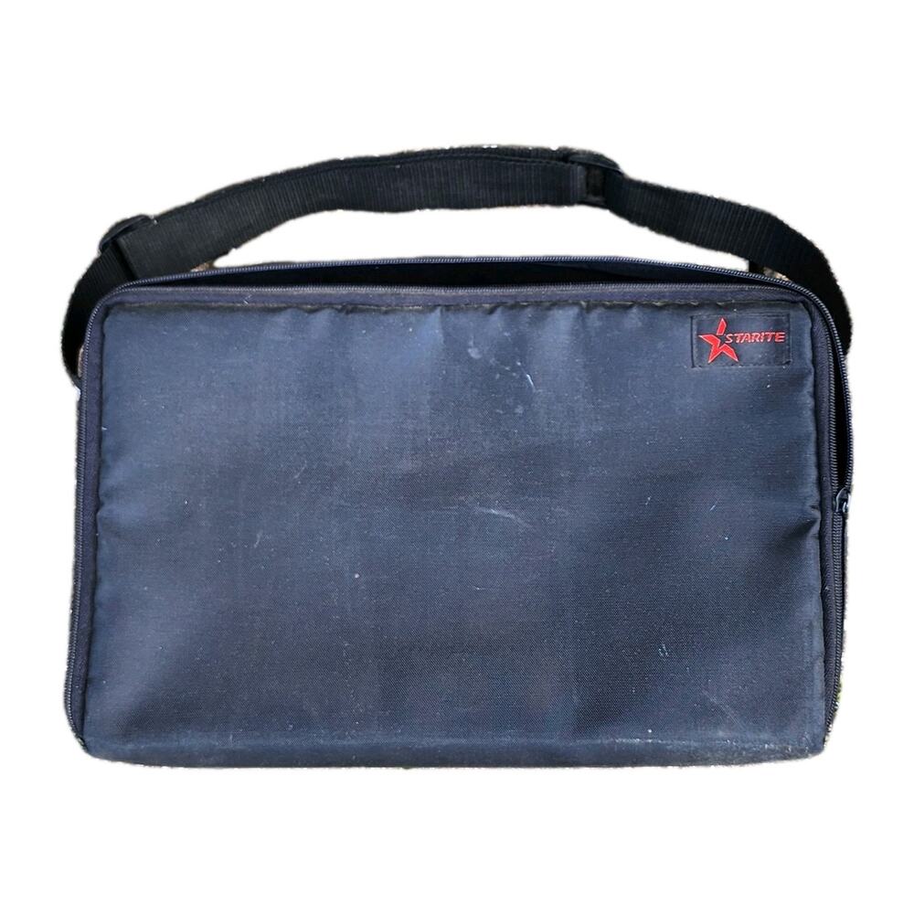 Starite Cassette Tape Carrying Case Bag 2 Sided 60 Tapes